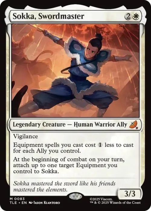 Sokka, Swordmaster - Foil