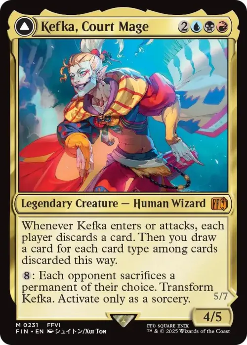 Kefka, Court Mage - Foil