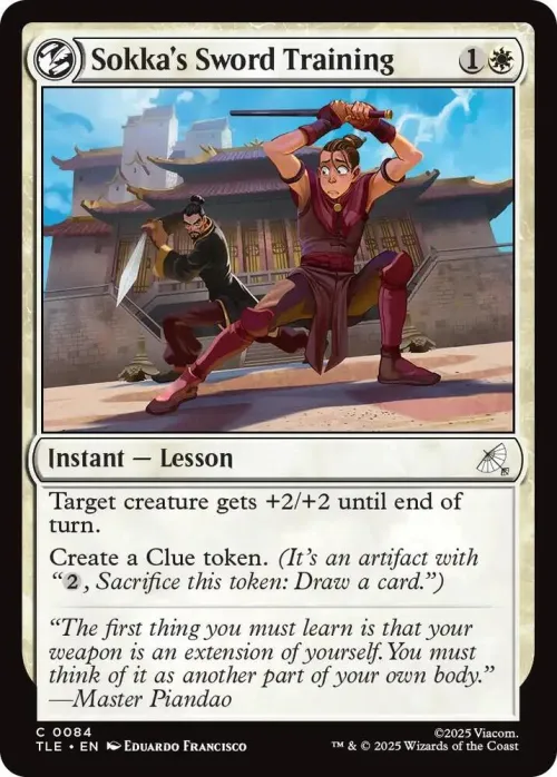 Sokka's Sword Training - Foil