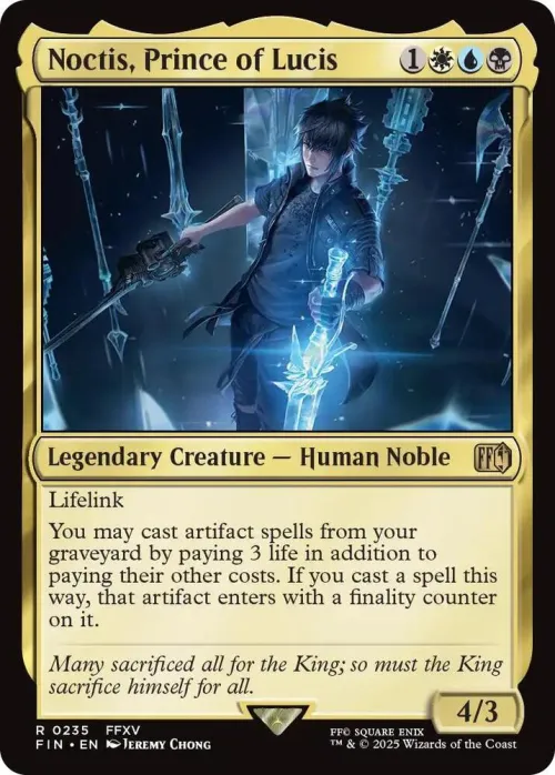 Noctis, Prince of Lucis - Foil