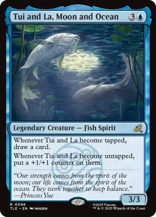 Tui and La, Moon and Ocean - Foil