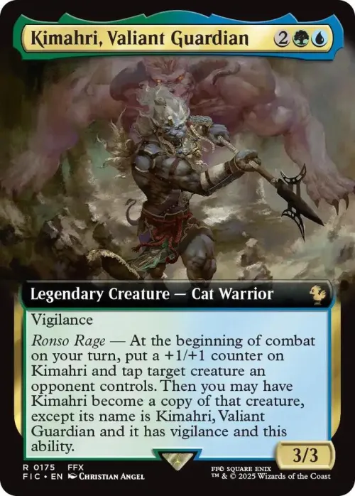 Kimahri, Valiant Guardian - Foil