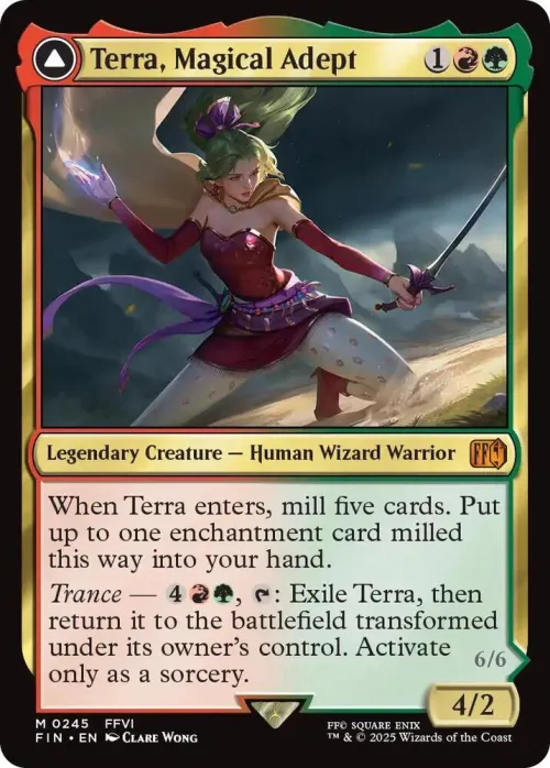 Terra, Magical Adept - Foil