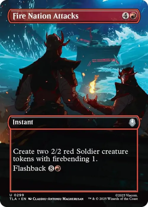 Fire Nation Attacks - Foil