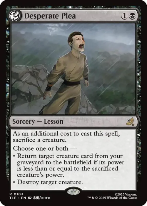 Desperate Plea - Foil