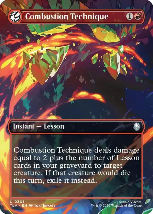 Combustion Technique - Foil