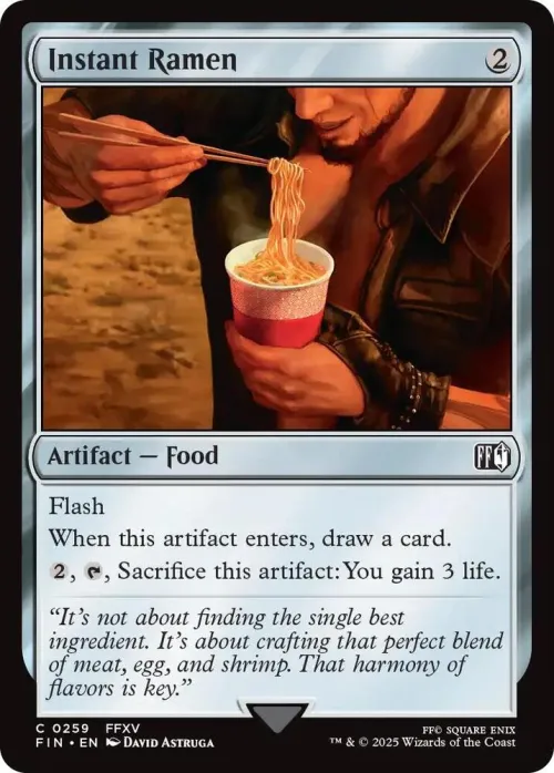 Instant Ramen - Foil