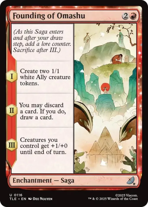 Founding of Omashu - Foil