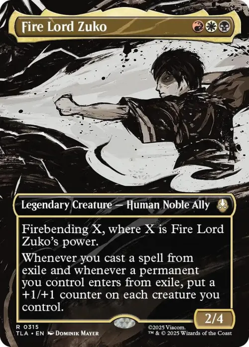 Fire Lord Zuko - Foil