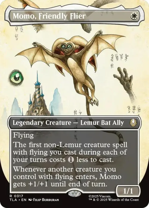 Momo, Friendly Flier - Foil