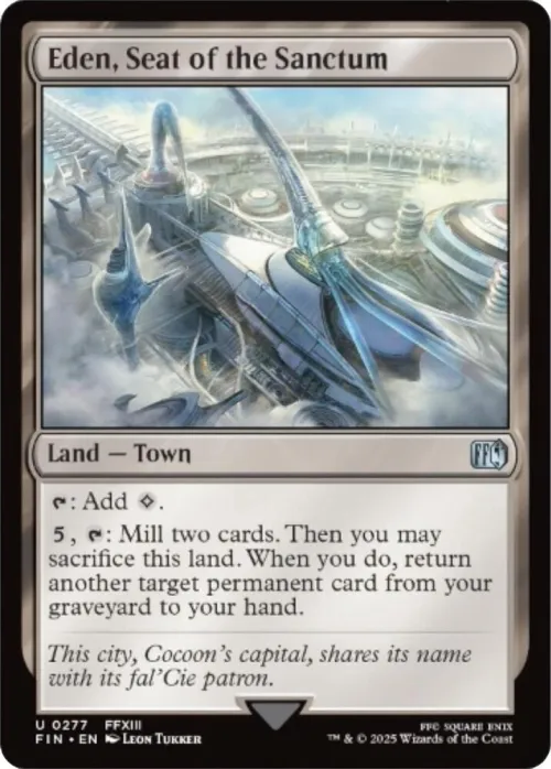 Eden, Seat of the Sanctum - Foil
