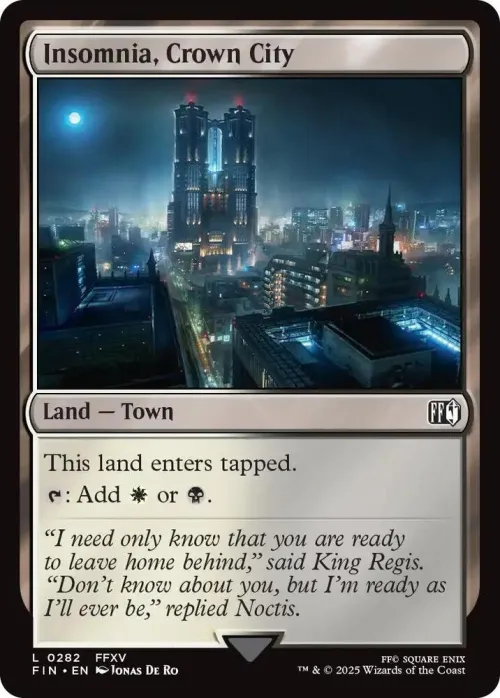 Insomnia, Crown City - Foil