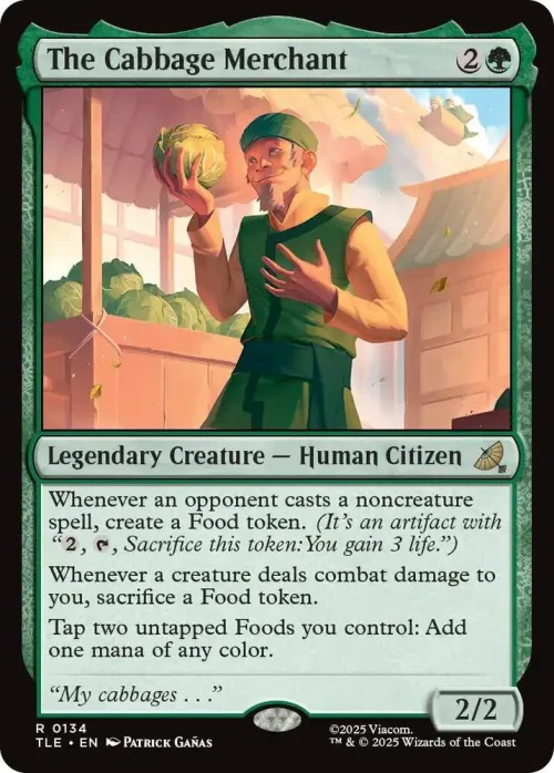 The Cabbage Merchant - Foil