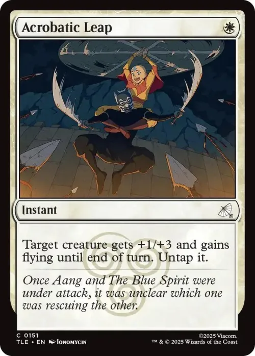Acrobatic Leap - Foil
