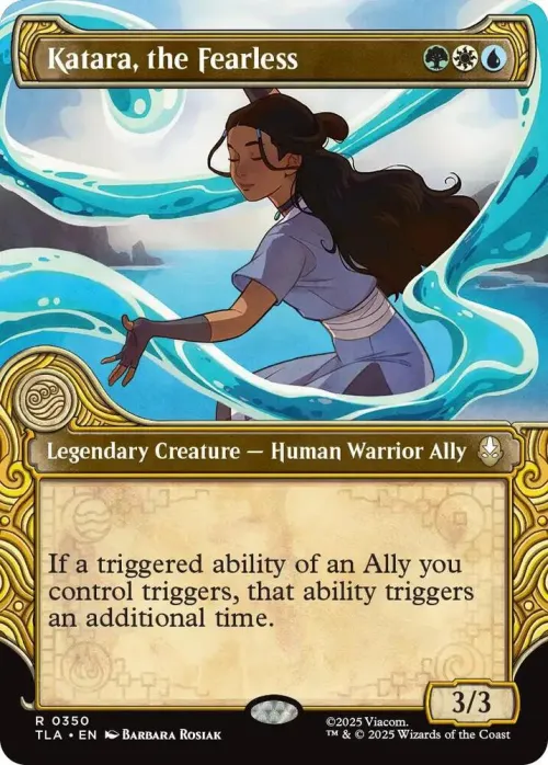 Katara, the Fearless - Foil