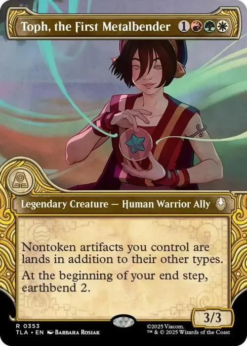Toph, the First Metalbender - Foil