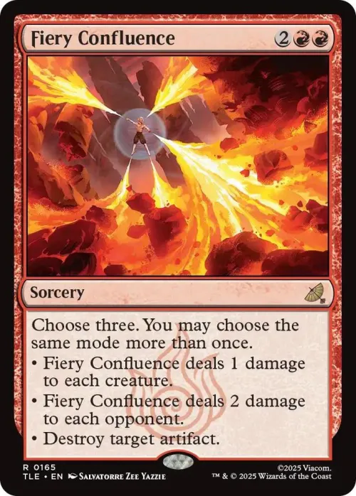 Fiery Confluence - Foil
