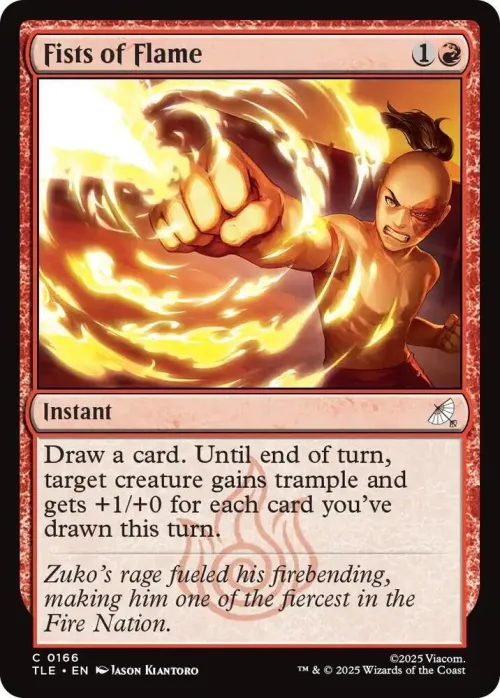 Fists of Flame - Foil