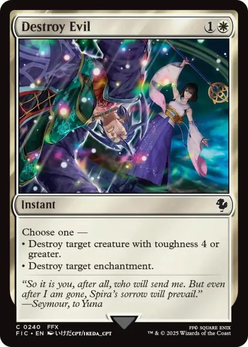 Destroy Evil - Surge Foil