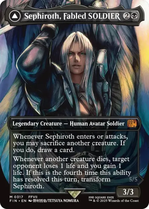 Sephiroth, Fabled SOLDIER - Foil