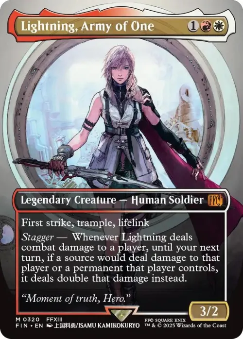 Lightning, Army of One - Foil