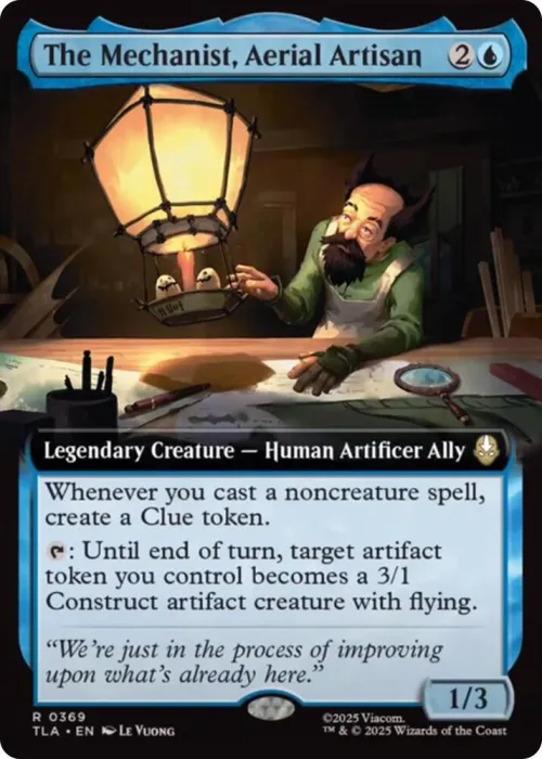 The Mechanist, Aerial Artisan - Foil