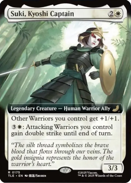 Suki, Kyoshi Captain - Foil