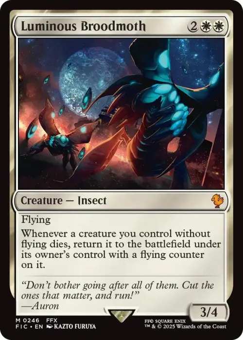 Luminous Broodmoth - Surge Foil