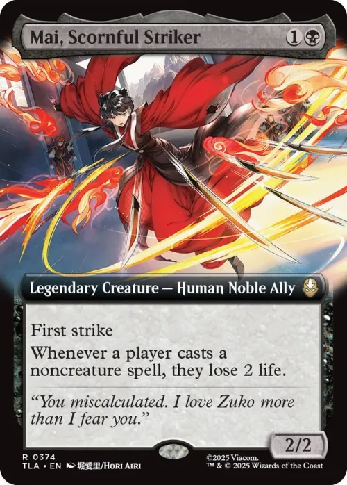 Mai, Scornful Striker - Foil