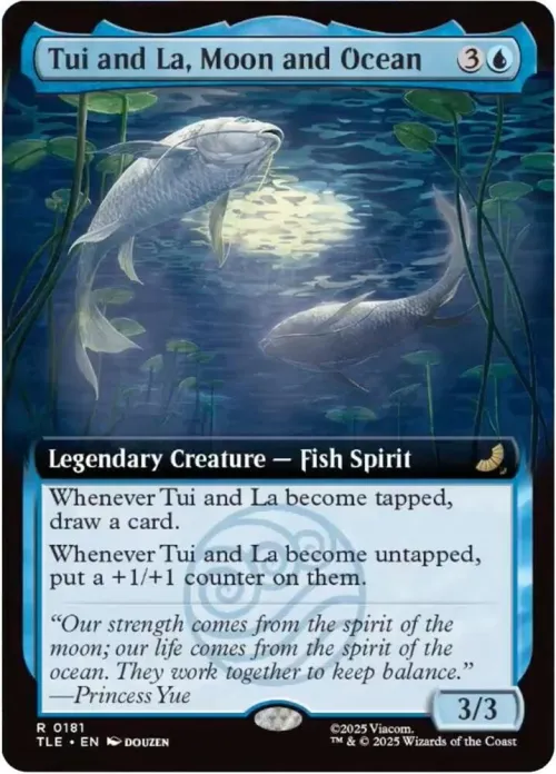 Tui and La, Moon and Ocean - Foil