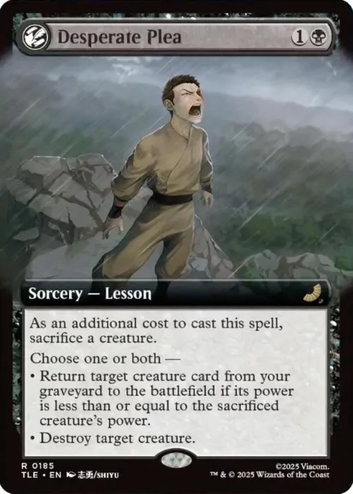 Desperate Plea - Foil