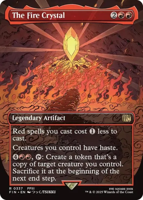 The Fire Crystal - Foil