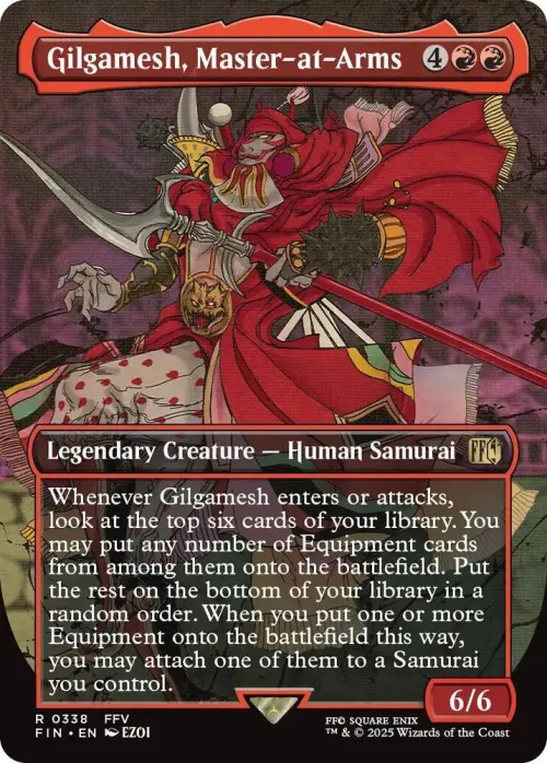 Gilgamesh, Master-at-Arms - Foil