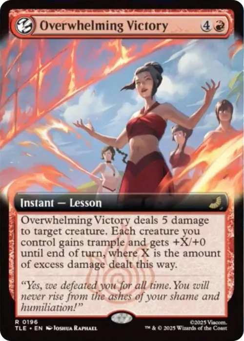 Overwhelming Victory - Foil