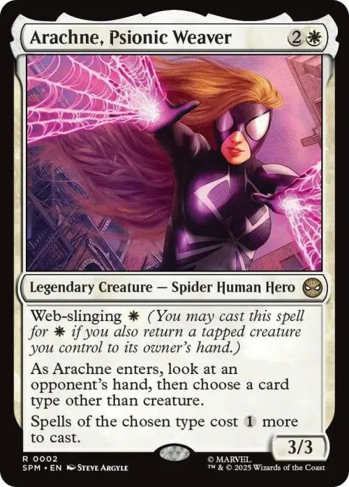 Arachne, Psionic Weaver