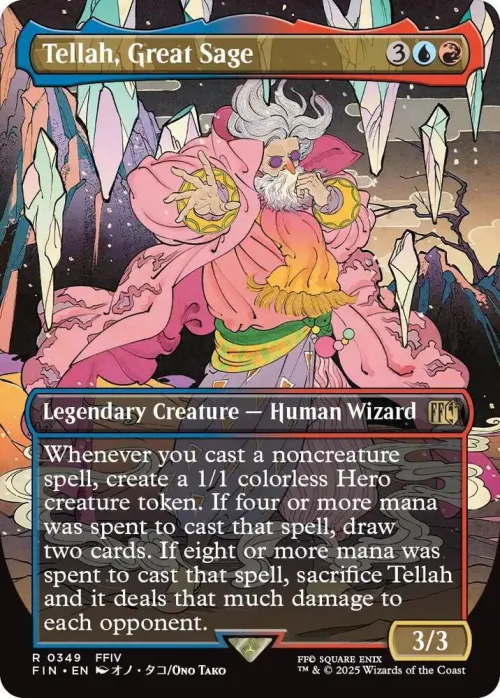 Tellah, Great Sage - Foil