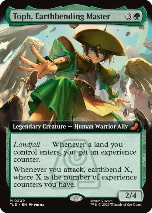 Toph, Earthbending Master - Foil
