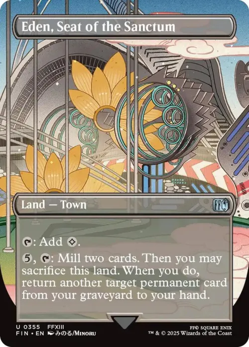Eden, Seat of the Sanctum - Foil