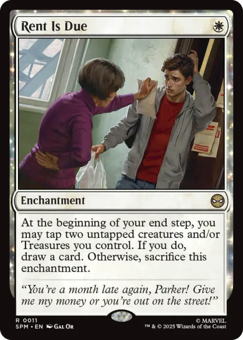 Rent Is Due - Foil