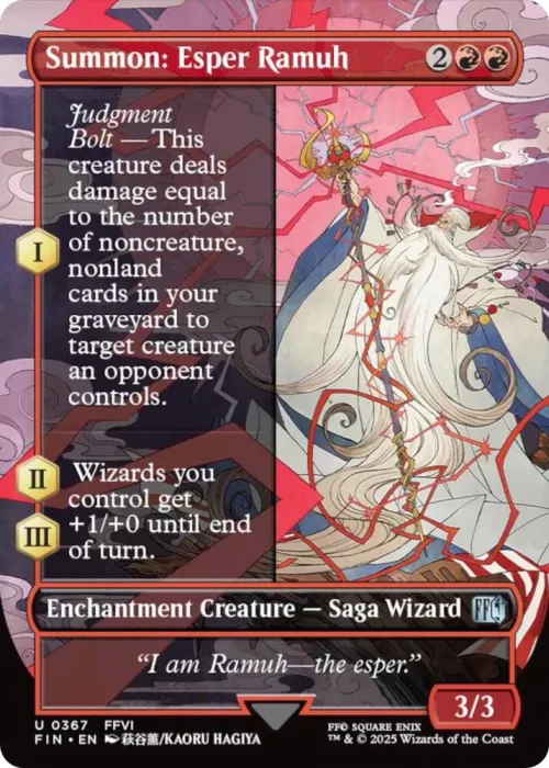 Summon: Esper Ramuh - Foil