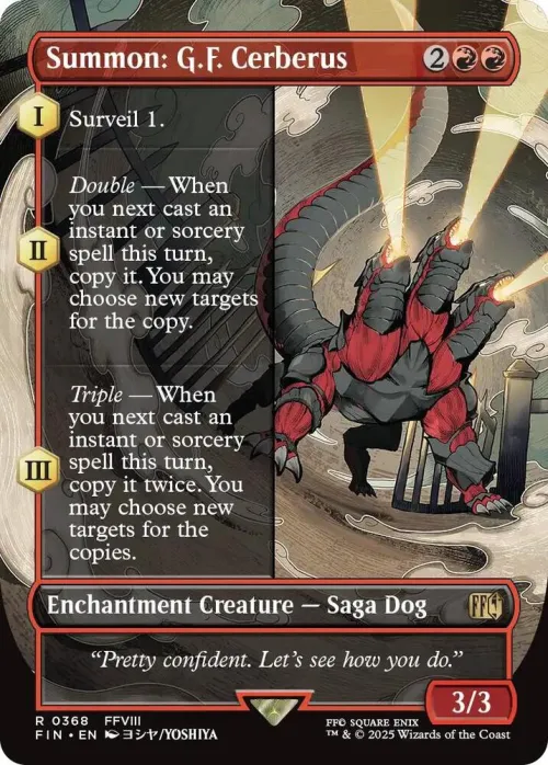 Summon: G.F. Cerberus - Foil