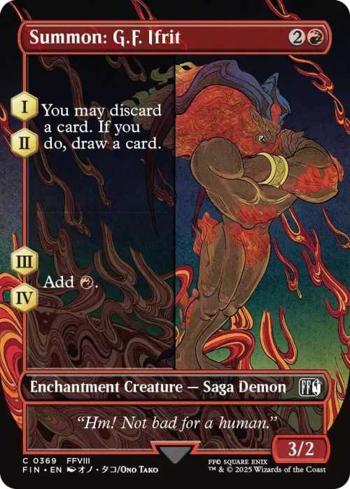 Summon: G.F. Ifrit - Foil
