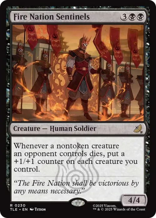 Fire Nation Sentinels - Foil
