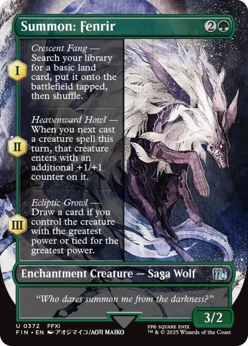 Summon: Fenrir - Foil