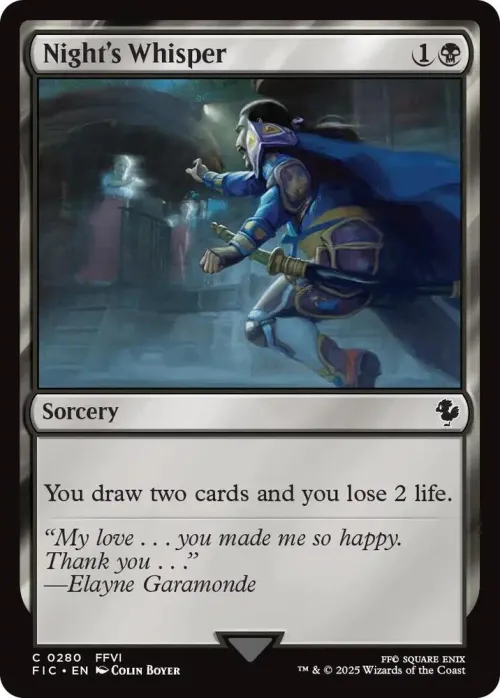 Night's Whisper - Surge Foil