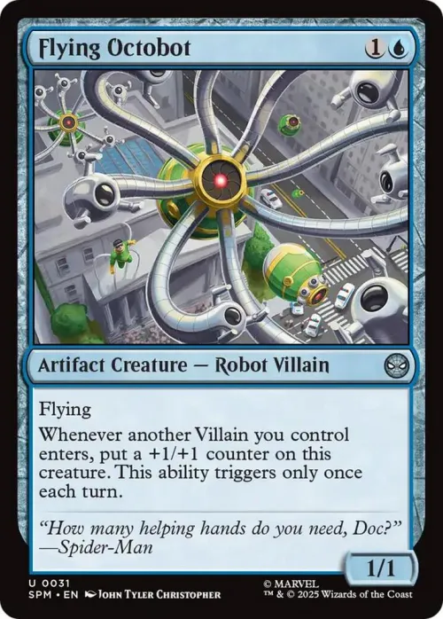 Flying Octobot - Foil