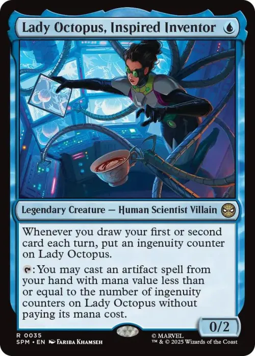 Lady Octopus, Inspired Inventor - Foil
