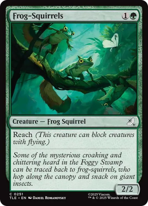 Frog-Squirrels - Foil