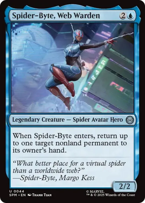 Spider-Byte, Web Warden - Foil