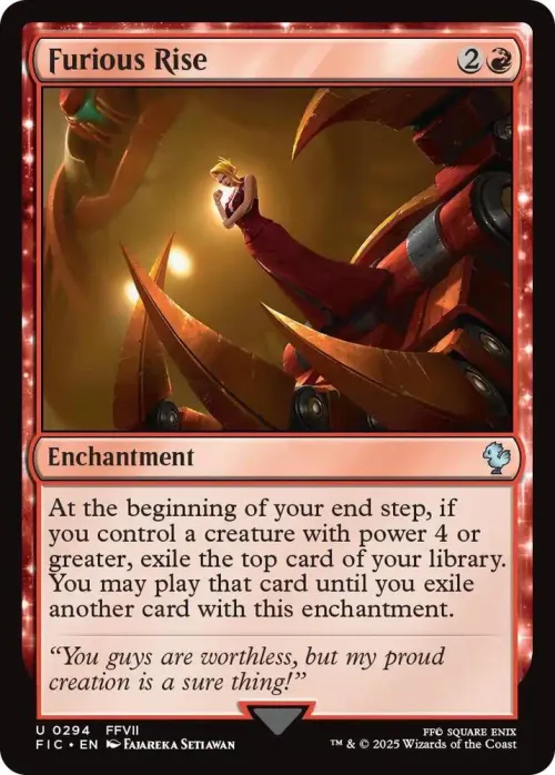 Furious Rise - Surge Foil